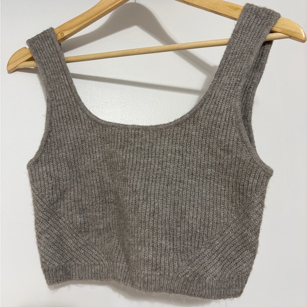 H&M knit cropped top